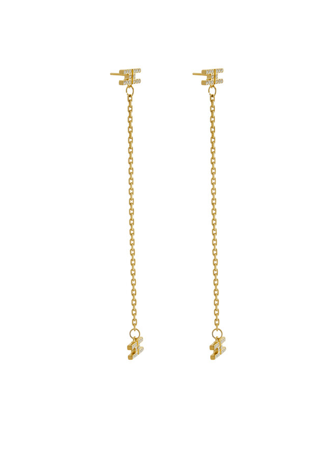 Elisabetta Franchi Orecchini Elisabetta Franchi OR-50K-51E2-V150 Oro