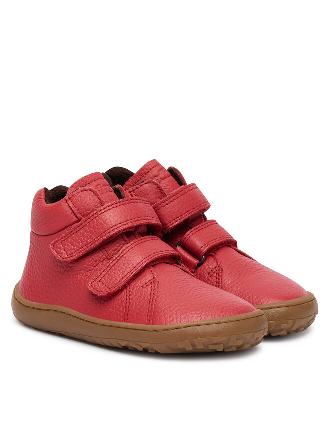 Froddo Зимни обувки Froddo Barefoot Winter Furry G3110263-7 M Червен