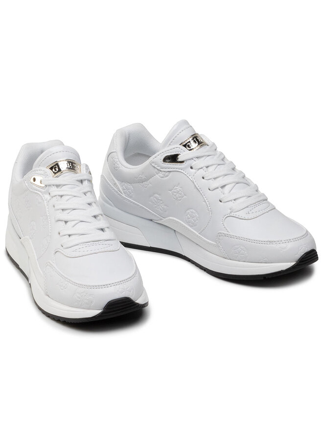 Guess Сникърси Guess Moxea2 FL5MX2 PEL12 Бял