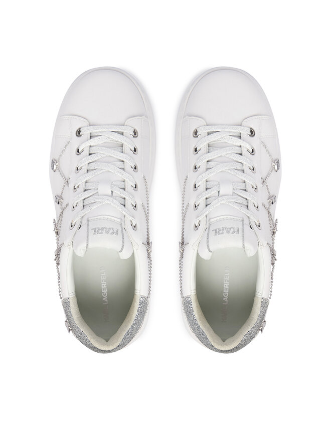 KARL LAGERFELD Снікерcи KARL LAGERFELD Anakapri KL63546 Білий