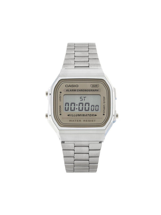 Casio Zegarek Casio A168WA-8AYES Srebrny