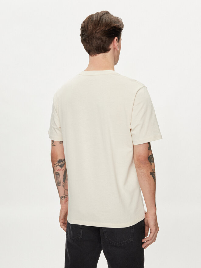 Pepe Jeans Pepe Jeans Marškinėliai Clement PM509220 Smėlio Regular Fit