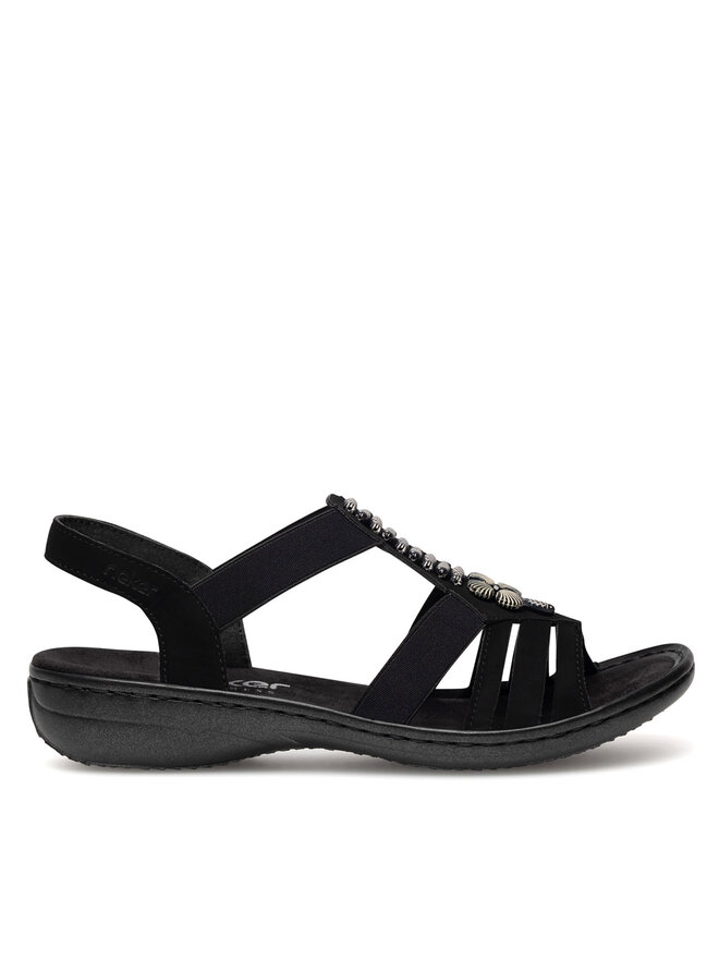 Rieker Sandalen Rieker 60806-00 Schwarz