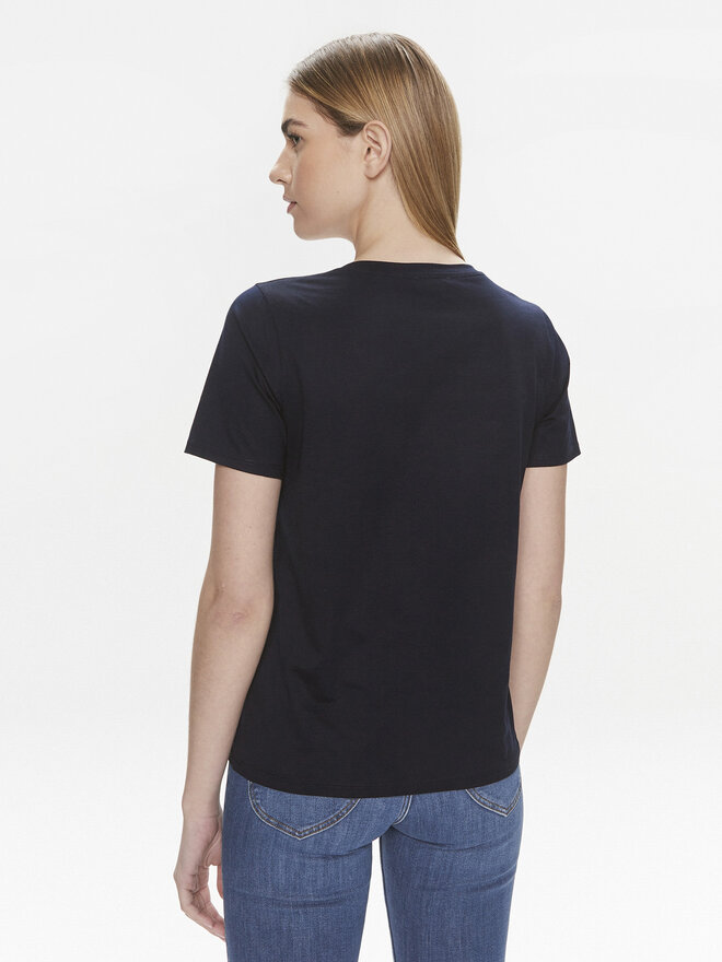 United Colors Of Benetton United Colors Of Benetton Póló 3J5CD106R Sötétkék Regular Fit