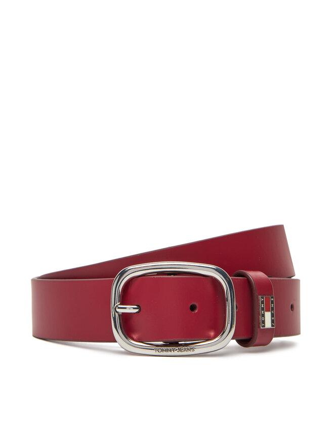 Tommy Jeans Ζώνη Γυναικεία Tommy Jeans Tjw Oval 3.0 AW0AW15836 Κόκκινο