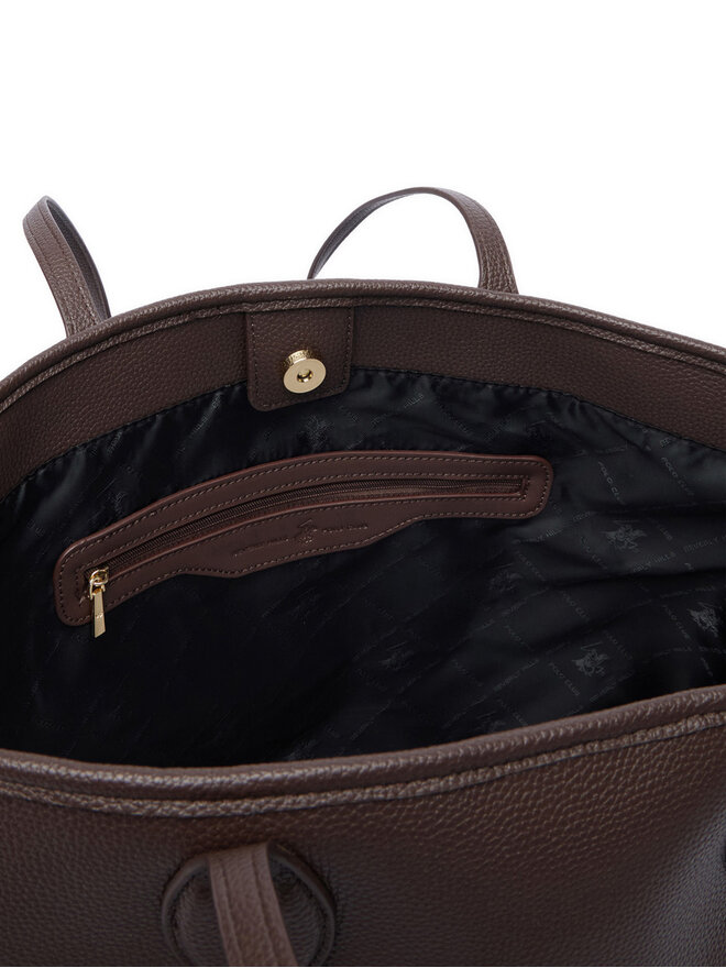 Beverly Hills Polo Club Handtasche Beverly Hills Polo Club CWBEO-BHPC-L-006-10 Dunkelbraun