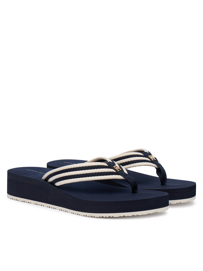 Tommy Hilfiger Zehentrenner Tommy Hilfiger FW0FW09196 Dunkelblau