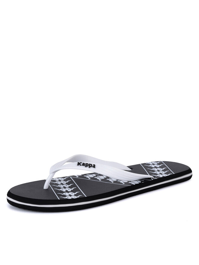 Kappa Σαγιονάρες Kappa 371D2SW Banda Selyn - Black-White Έγχρωμο