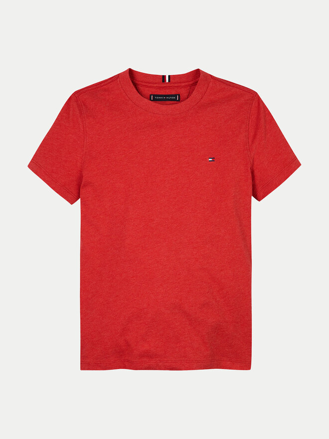 Tommy Hilfiger Tommy Hilfiger Marškinėliai Essential KB0KB06879 D Raudona Regular Fit