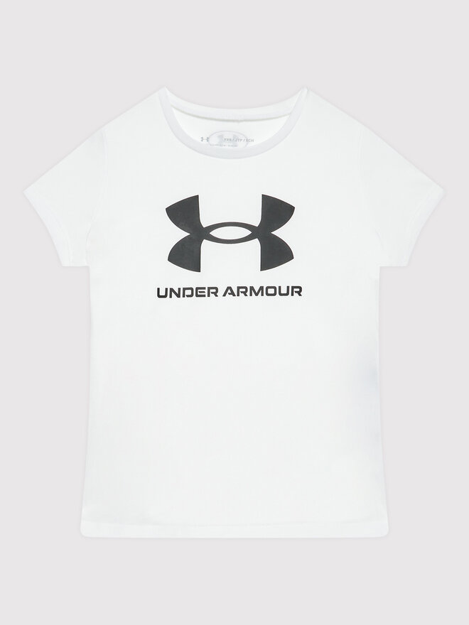Under Armour Under Armour Marškinėliai Ua Sportstyle Graphic 1361182 Balta Loose Fit