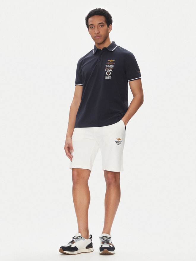 Aeronautica Militare Aeronautica Militare Poloshirt 251PO1853P191 Dunkelblau Regular Fit