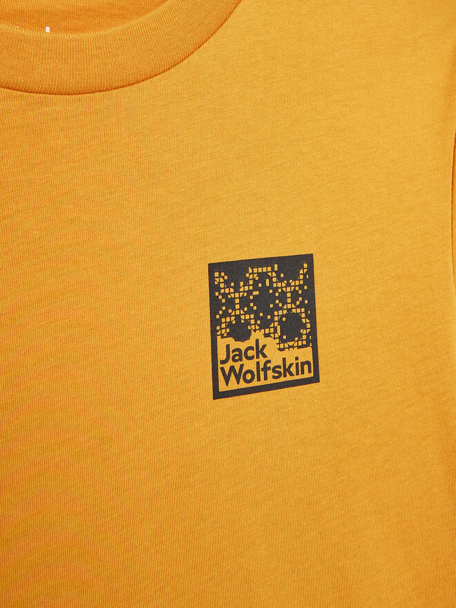 Jack Wolfskin Jack Wolfskin T-shirt Teen Exploring 1609851 Narančasta Regular Fit