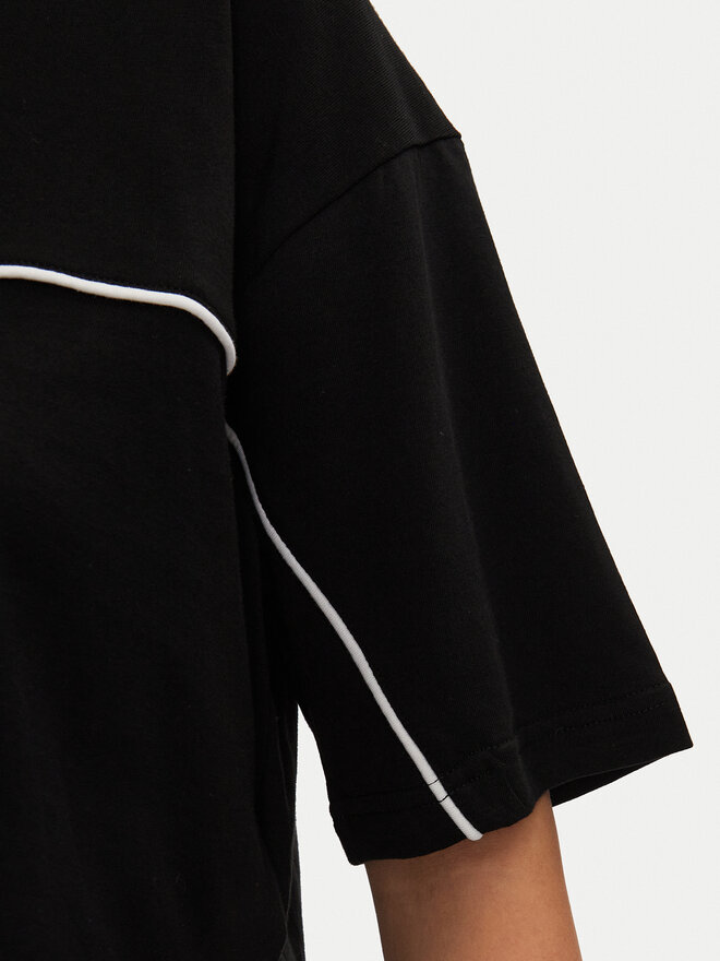 Fila Fila Camiseta Loobu FAW0908 Negro Regular Fit
