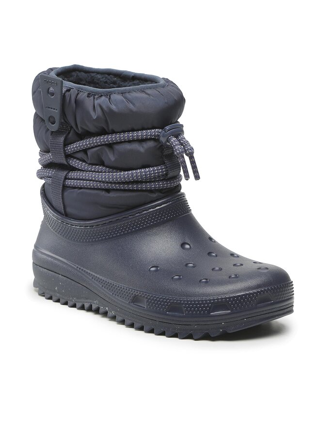 Crocs Sniega zābaki Crocs Classic Neo Puff Luxe Boot 207312 Tumši zils