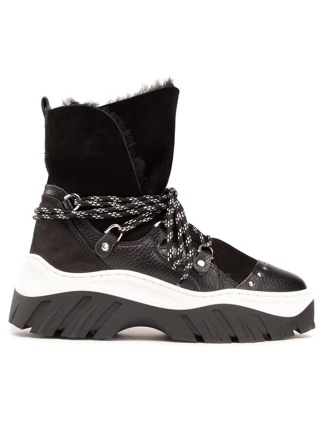 Inuikii Снікерcи Inuikii Sneaker Trekking 70202-117 Чорний