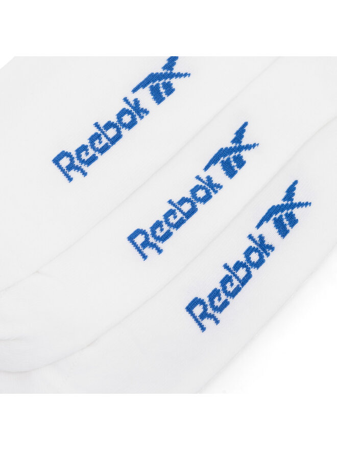 Reebok Sada 3 párů nízkých ponožek unisex Reebok R0253-SS24 (3-pack) Bílá