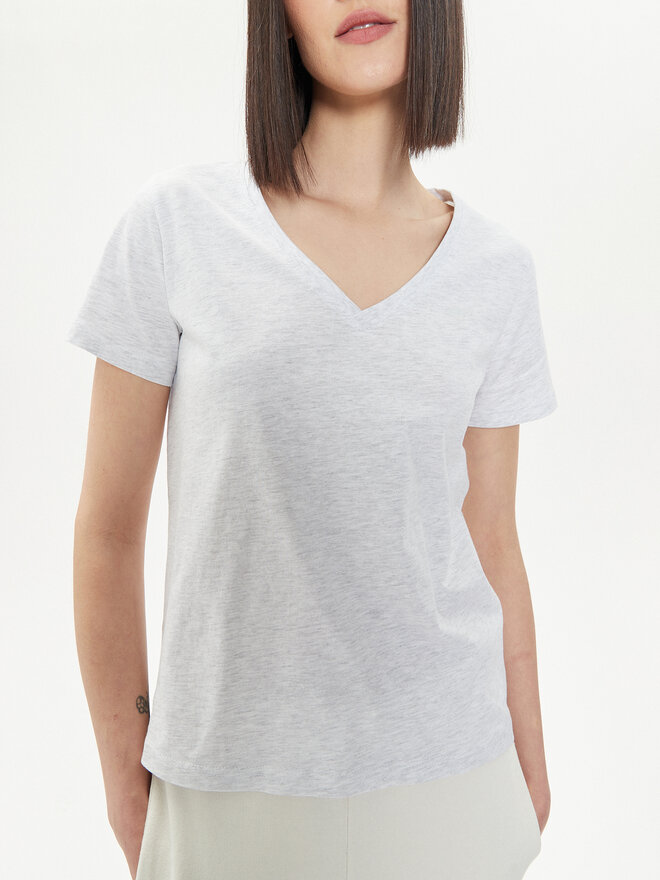 4F 4F Футболка 4FWSS24TTSHF1162 Сірий Regular Fit