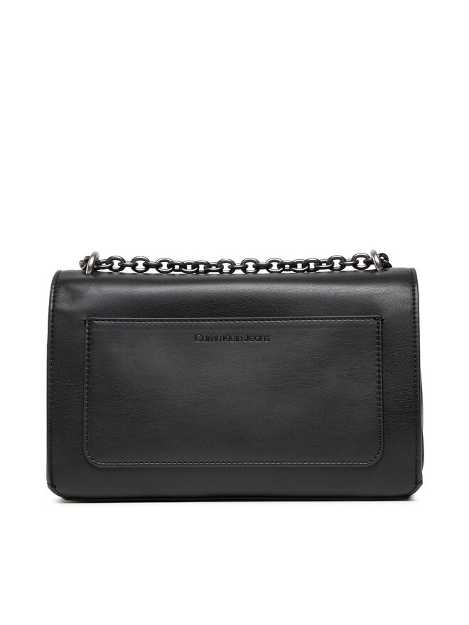 Calvin Klein Jeans Дамска чанта Calvin Klein Jeans Sculpted Ew Flap Conv25 Spec K60K610072 Черен