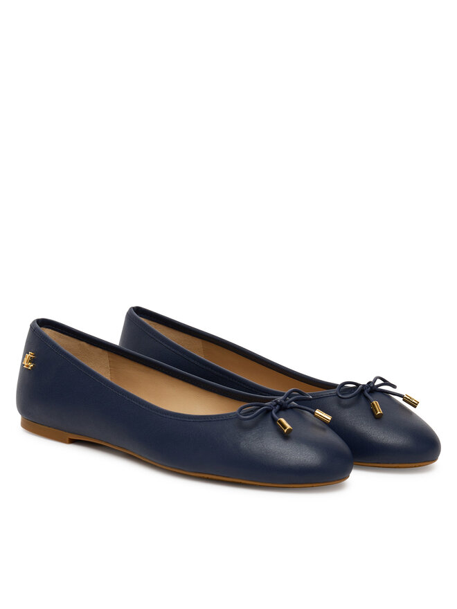 LAUREN RALPH LAUREN Μπαλαρίνες LAUREN RALPH LAUREN Jayna 802940728004 Σκούρο μπλε
