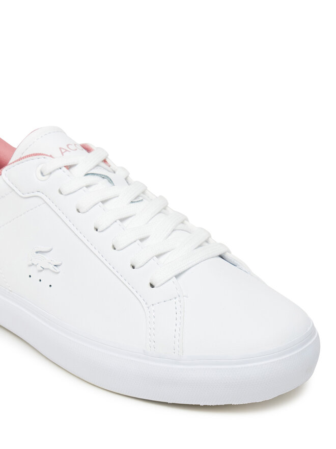 Lacoste Sneakersy Lacoste Powercourt 7-49SFA0085 Biały
