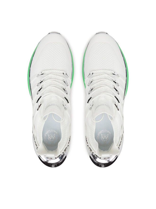 Plein Sport Sneakersy Plein Sport PADS USC0579 STE003N Biały