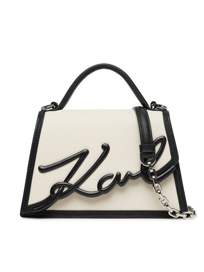 KARL LAGERFELD Táska KARL LAGERFELD A1W30224 Fehér