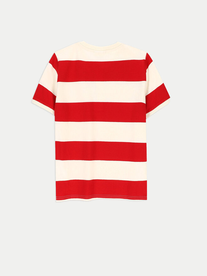 Coccodrillo Coccodrillo T-Shirt ZC4143201ABJ Κόκκινο Regular Fit