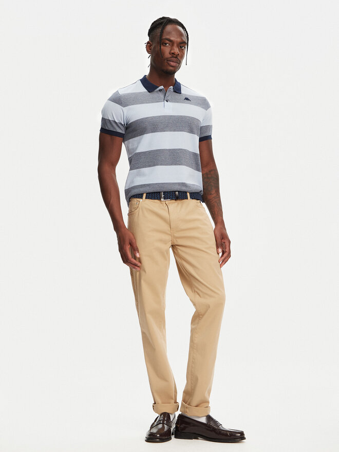 Robe di Kappa Robe di Kappa Polo majica Ming 64126KW Modra Slim Fit