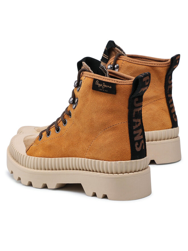 Pepe Jeans Ботильйони Pepe Jeans Ascot Desert PLS50429 Коричневий
