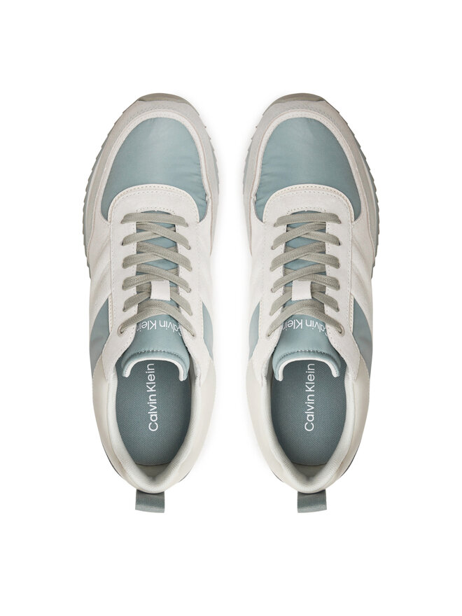Calvin Klein Sneakers Calvin Klein Low Top Lace Up Mix HM0HM01495 Grigio