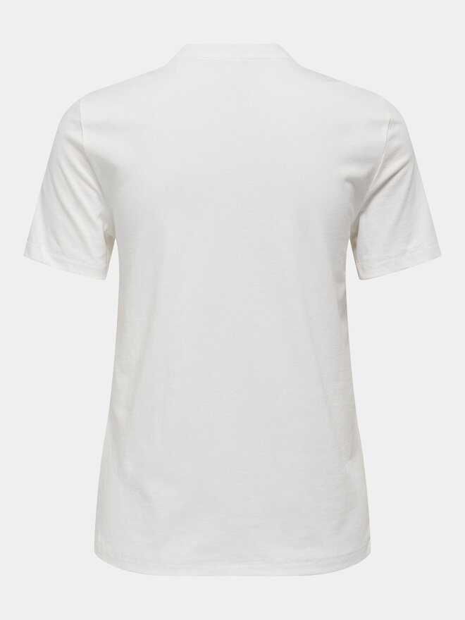 ONLY ONLY Marškinėliai Pretty 15316596 Balta Regular Fit