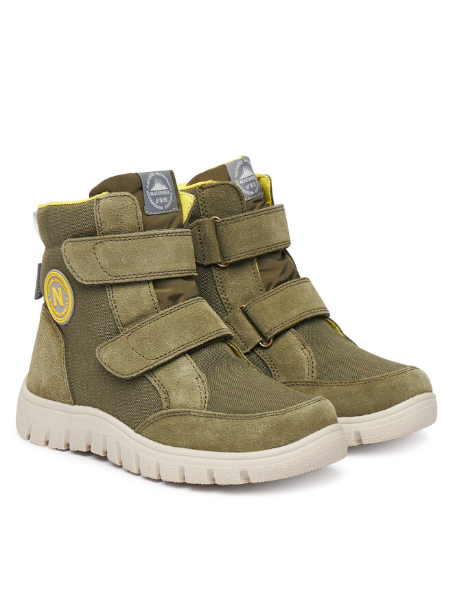 Naturino Schneeschuhe Naturino Geminae 3 Vl Wp. 3001577-01-1F15 S Grün