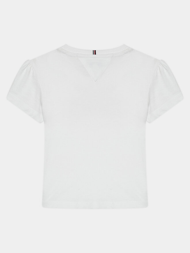 Tommy Hilfiger Tommy Hilfiger Marškinėliai Hilfiger Script Tee S/S KG0KG07714 Balta Regular Fit