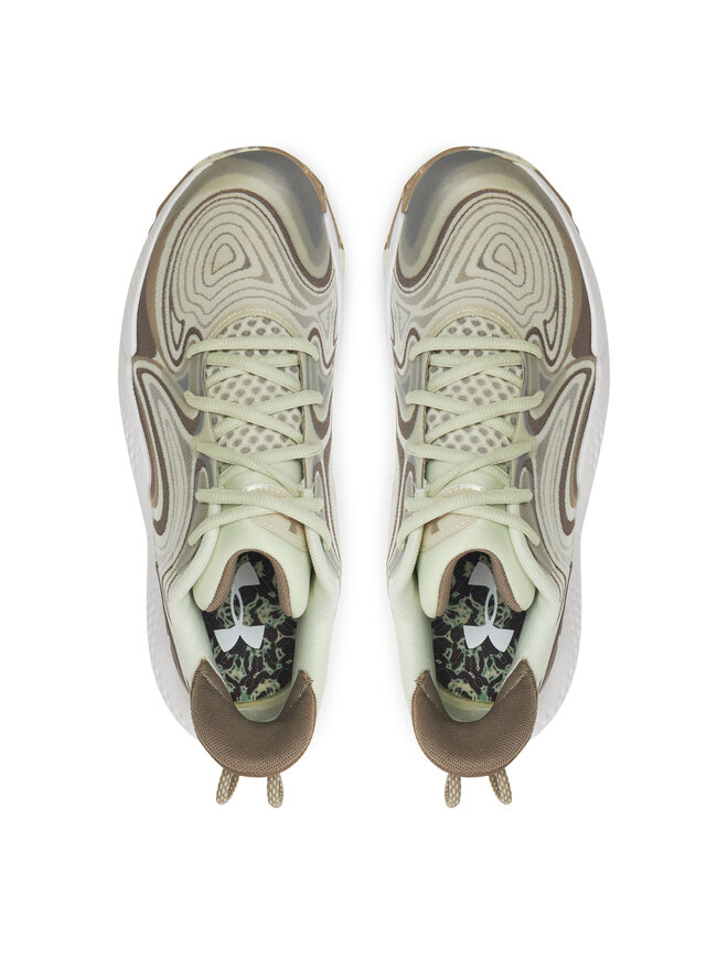 Under Armour Взуття для баскетболу Under Armour Ua Spawn 6 Camo 3028341-200 Сірий