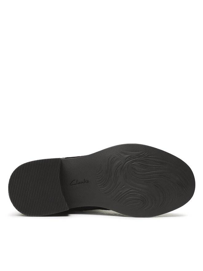 Clarks Bokacsizma Clarks Maye Zip 261680534 Fekete