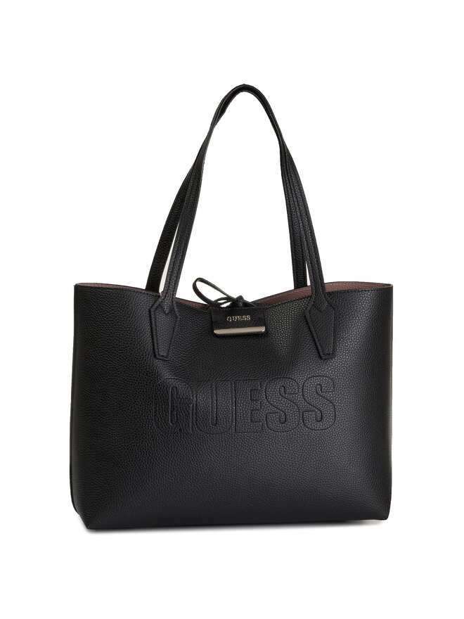 Handtasche Guess Bobbi AN HWAN64 22150 Schwarz eschuhe