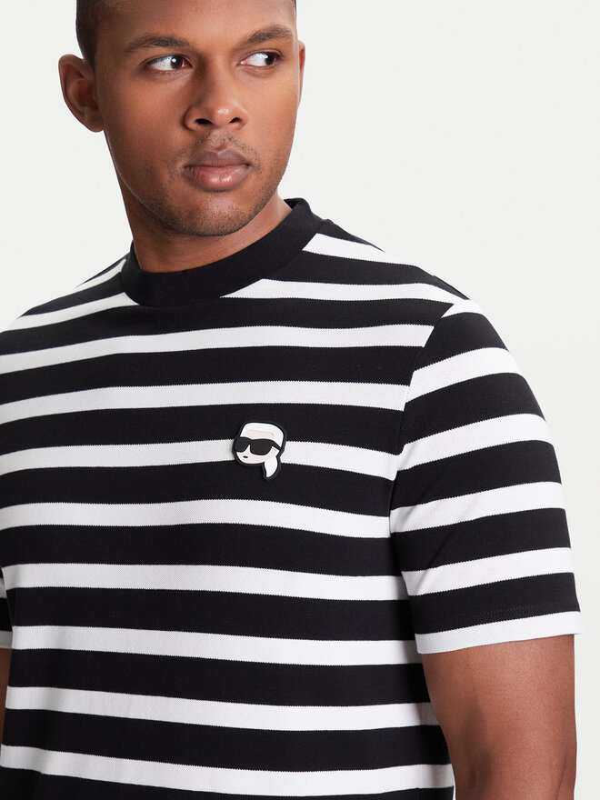 KARL LAGERFELD KARL LAGERFELD T-Shirt 755022 553231 Schwarz Regular Fit