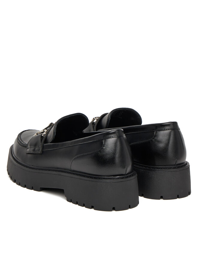 DeeZee Loafersy DeeZee 18638-14 Czarny