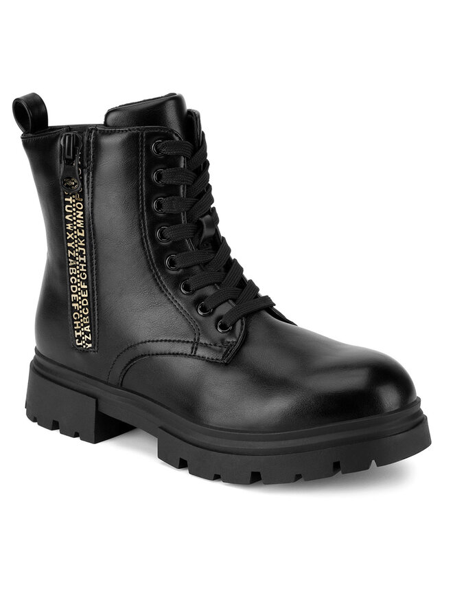 DeeZee Schnürschuhe DeeZee CF2877-2 Schwarz