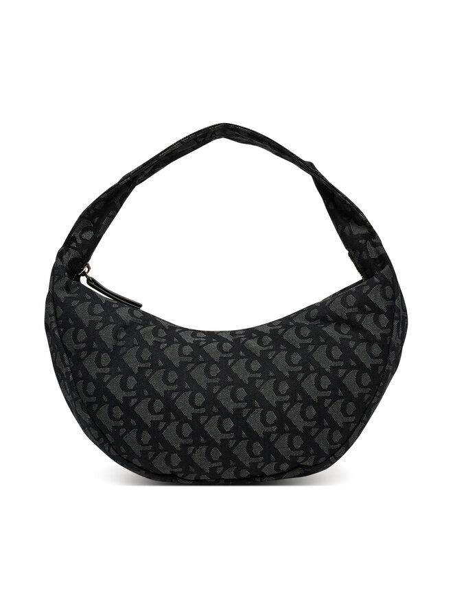 Calvin Klein Kabelka Calvin Klein Ckj Monogram Pinched Medium Shou LV04F3206G Černá