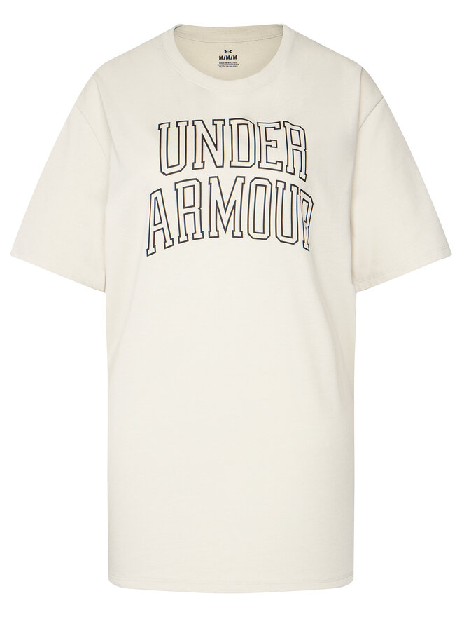 Under Armour Under Armour Camiseta Ua Rival Campus 6007883 Écru Oversize