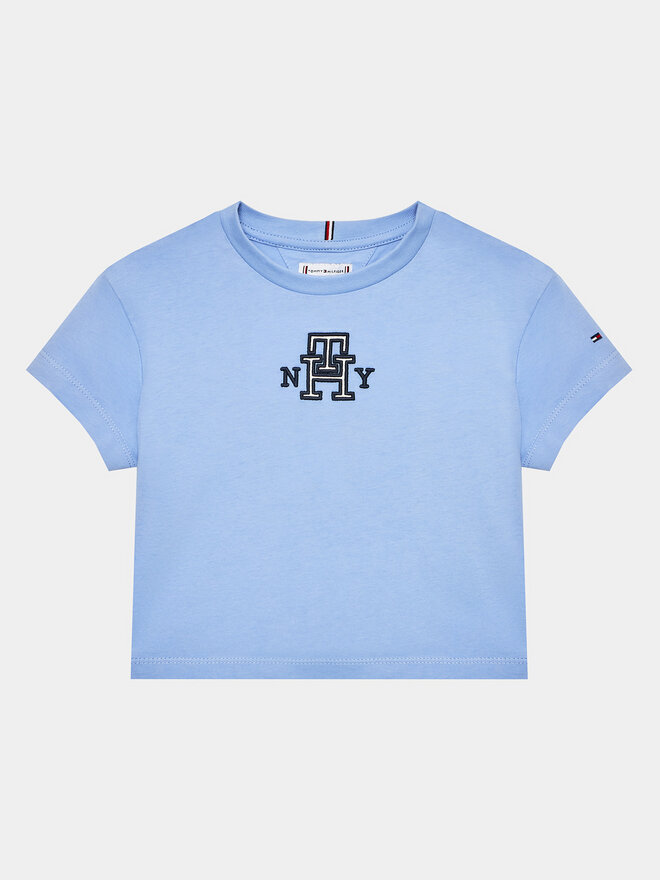 Tommy Hilfiger Tommy Hilfiger Marškinėliai KG0KG07437 D Mėlyna Regular Fit