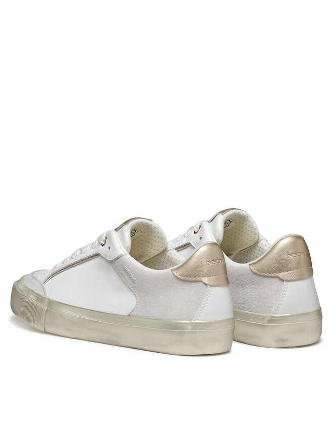 Geox Sneakersy Geox D Emmeleny D550UC 08554 C1327 Biały