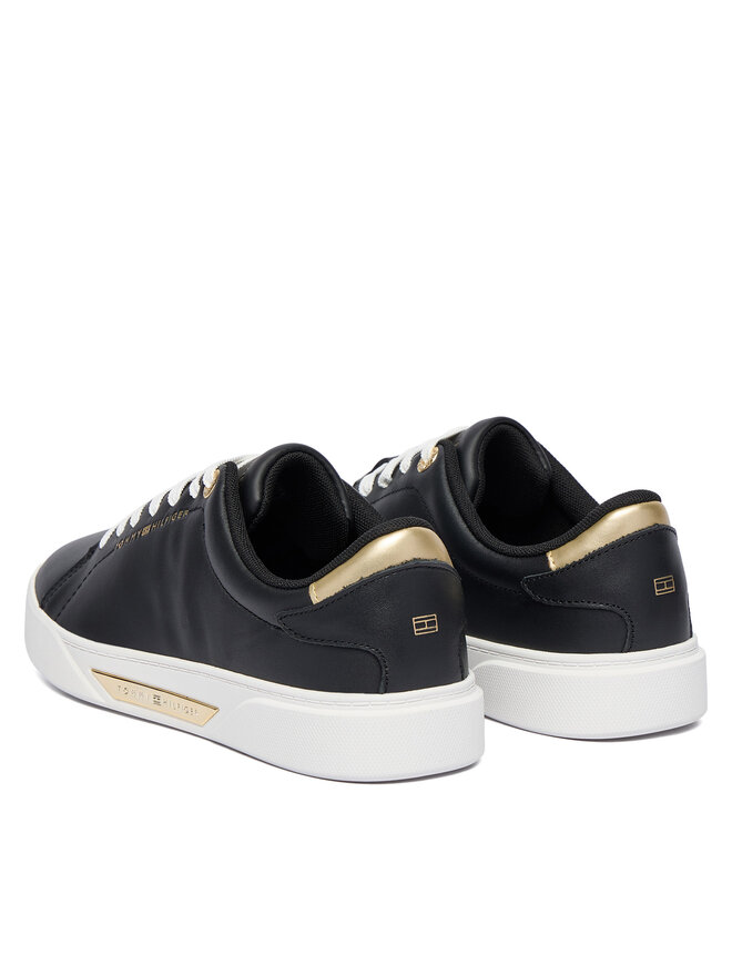 Tommy Hilfiger Zapatillas Tommy Hilfiger Essential Chic Court Sneaker FW0FW09019 Negro
