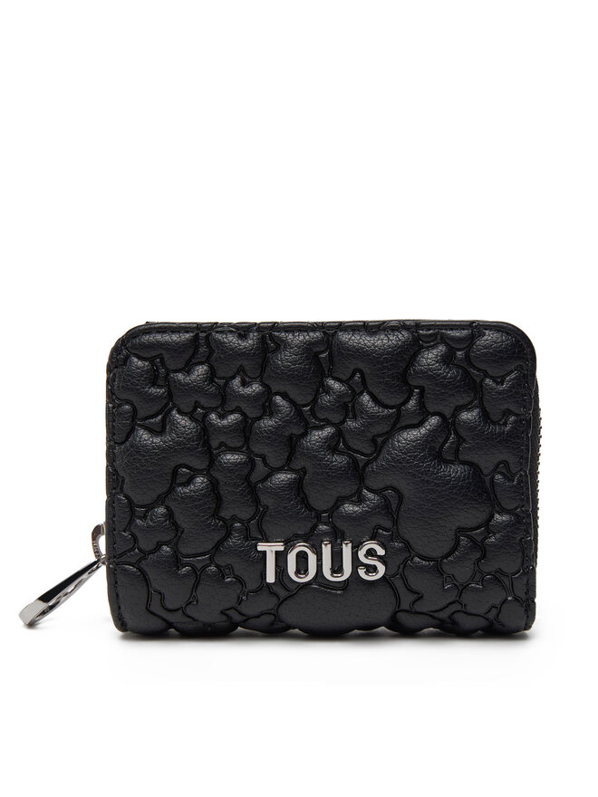 TOUS Μικρό Πορτοφόλι Γυναικείο TOUS Puffy Bear 2002186451 Μαύρο