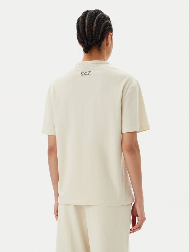 EA7 Emporio Armani EA7 Emporio Armani Футболка 7W000098 AF12503 U1079 Бежевий Loose Fit