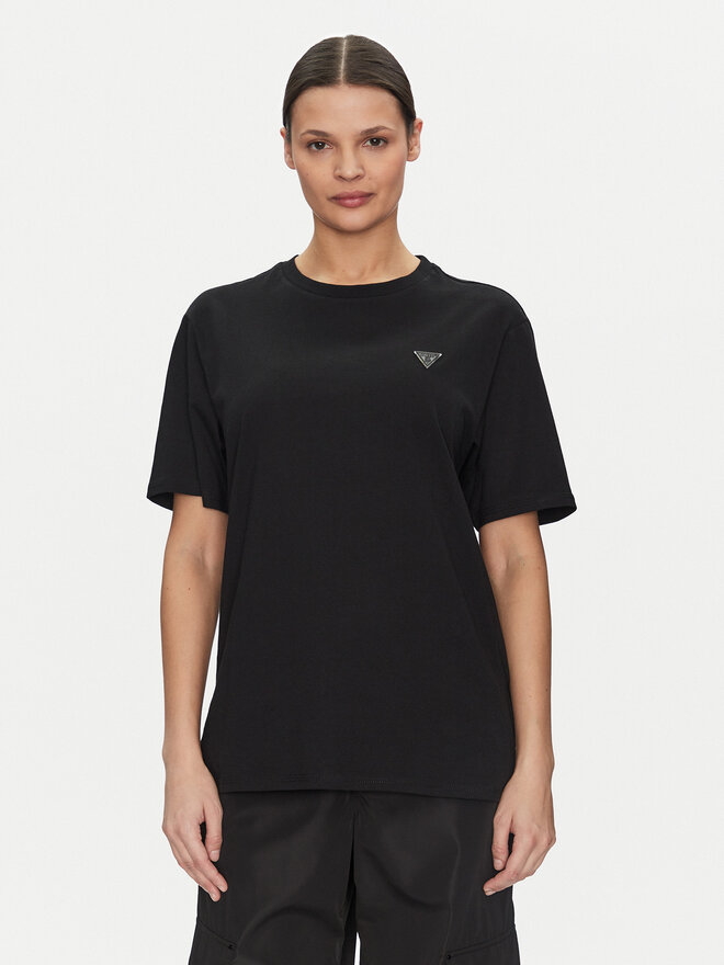 Guess Guess T-Shirt F3GI00 K8HM0 Μαύρο Regular Fit