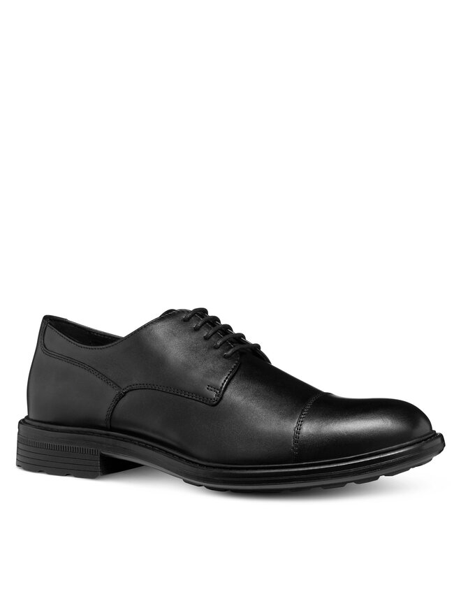 Geox Półbuty Geox U Walk Pleasure U46CGF 00043 C9999 Czarny