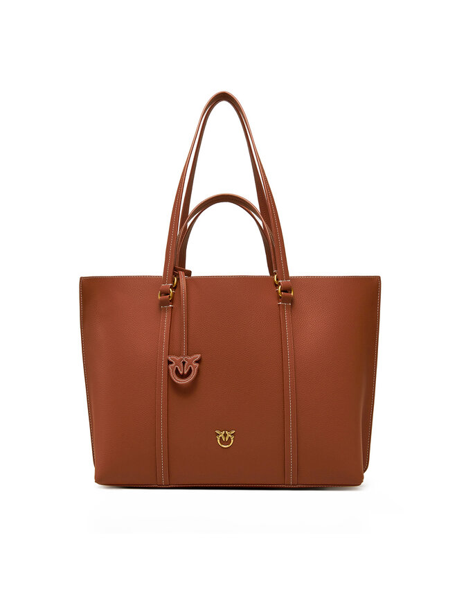 PINKO Torebka PINKO Carrie Shopper Big PE 25 PLTT 102832 A1LF Brązowy