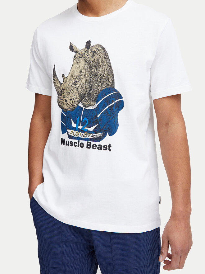 Blend Blend T-Shirt 20717297 Weiß Regular Fit